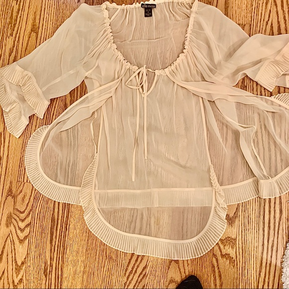 Ella Moss silk flyaway top with matching cami! - Picture 5 of 7
